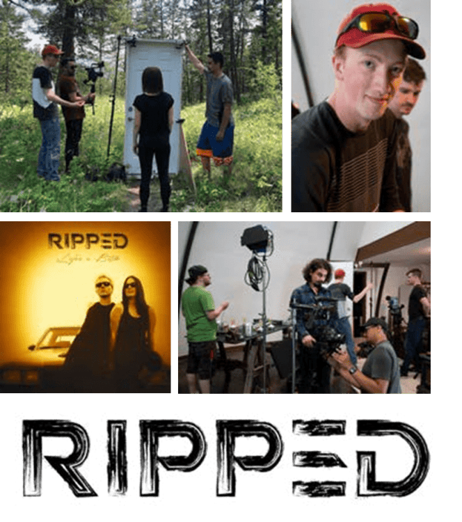 College for Arts Students Music Video Shoot